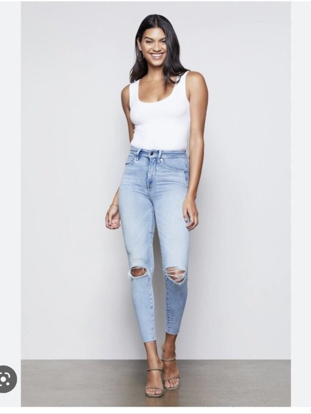 Good American 0 / 25 Good Waist Crop